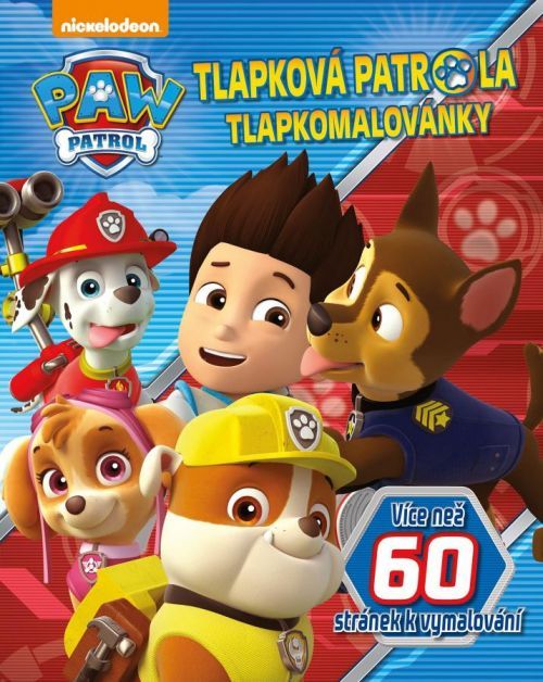 Tlapková patrola - Tlapkomalovánky - kolektiv autorů, Brožovaná