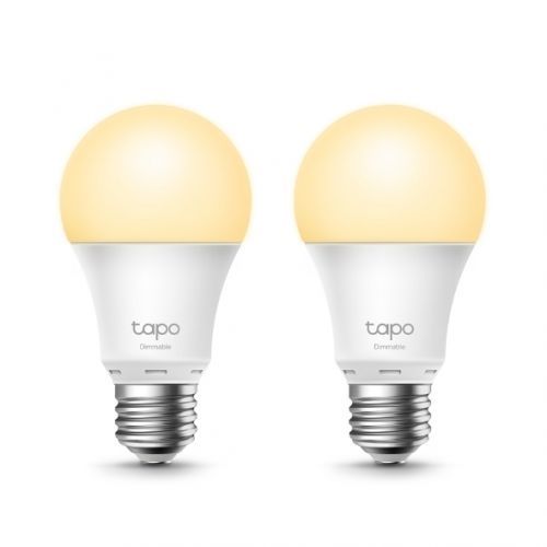 LED žárovka TP-LINK E27, 220-240V, 8.7W, 806lm, 6000k, RGB, 15000h, chytrá Wi-Fi žárovka, 2- pack
