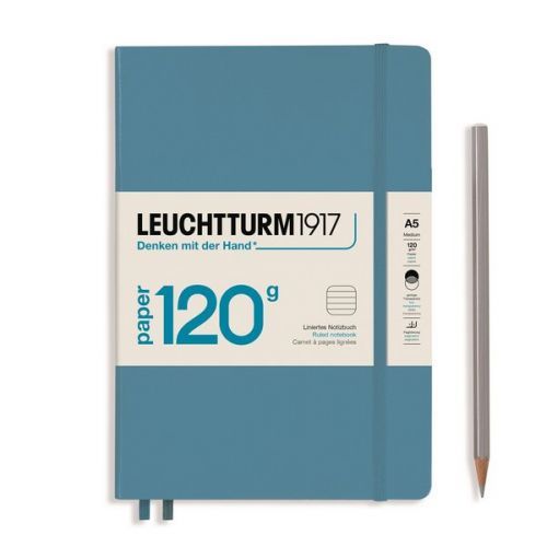 Nordic Blue, 120g Notebook Edition, Medium, 203 p., ruled