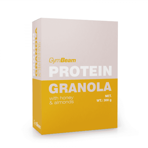 Proteinová granola s medem a mandlemi 300 g - GymBeam