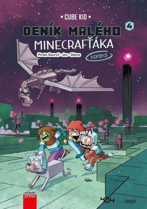 Deník malého Minecrafťáka: komiks 4 - Cube Kid, Brožovaná
