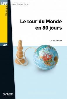 Lire en Francais facile A2 Le tour du monde en 80 jours + CD - Verne Jules, Brožovaná