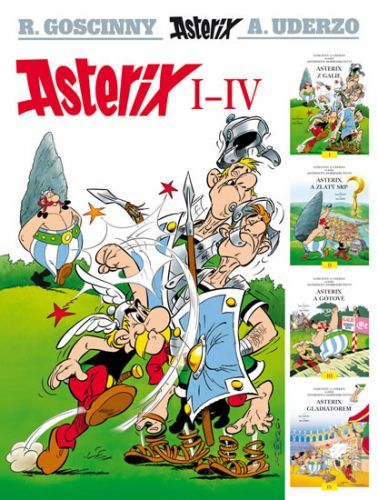 Asterix I - IV - Albert Uderzo, René Goscinny, Vázaná