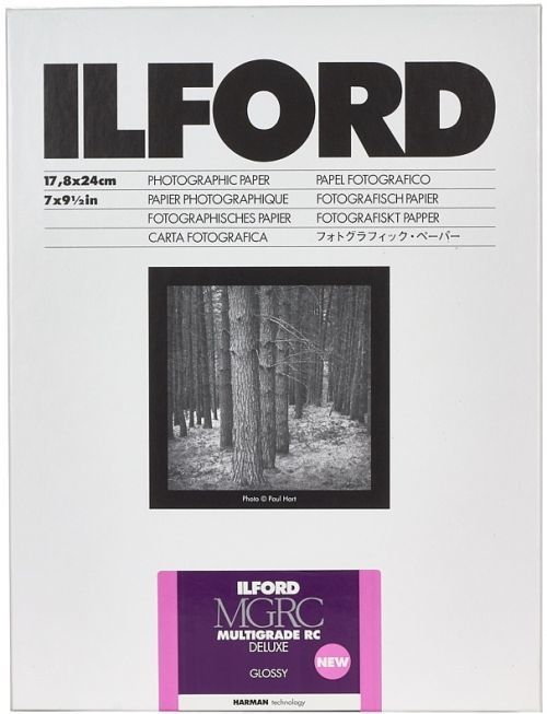 ILFORD 18x24/25 Multigrade V, černobílý fotopapír, MGRCDL.1M (lesk)