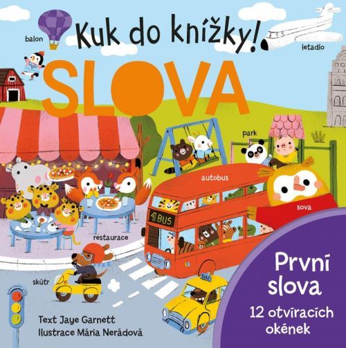Kuk do knížky! SLOVA - kolektiv autorů, Leporelo