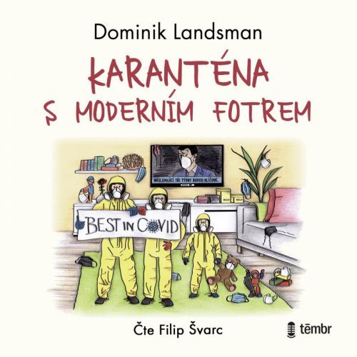 CD Karanténa s moderním fotrem - audioknihovna - Dominik Landsman