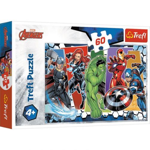 Puzzle: Avengers - Neporazitelní / 60 dílků