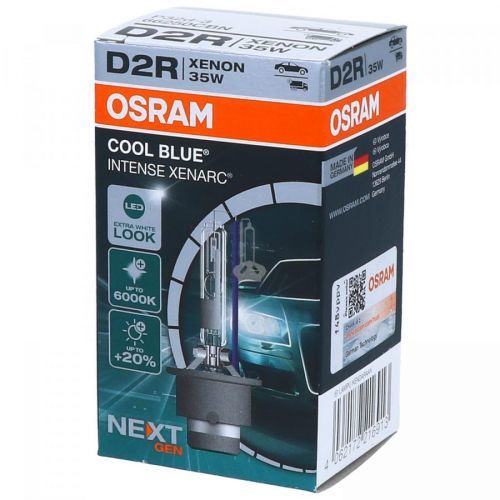 OSRAM XENARC COOL BLUE INTENSE Next Gen D2R 66250CBN, 35W, P32d-3 4062172216913