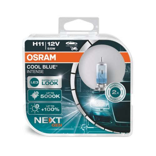 OSRAM H11 cool blue INTENSE Next Gen 64211CBN-HCB 55W 12V duobox Studená bílá 4062172214940