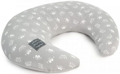 Floo For Baby kojicí polštář crown gray