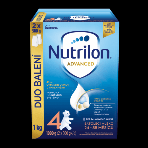 Nutrilon 4 Advanced batolecí mléko 1 kg, 24+