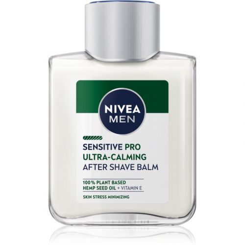 Nivea Men Sensitive Hemp balzám po holení s konopným olejem 100 ml