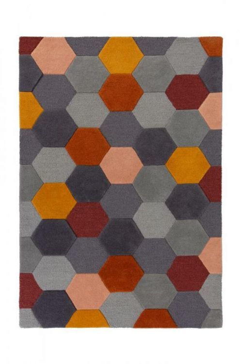 Flair Rugs koberce Kusový koberec Moderno Munro Rust Multi - 120x170 cm Vícebarevná
