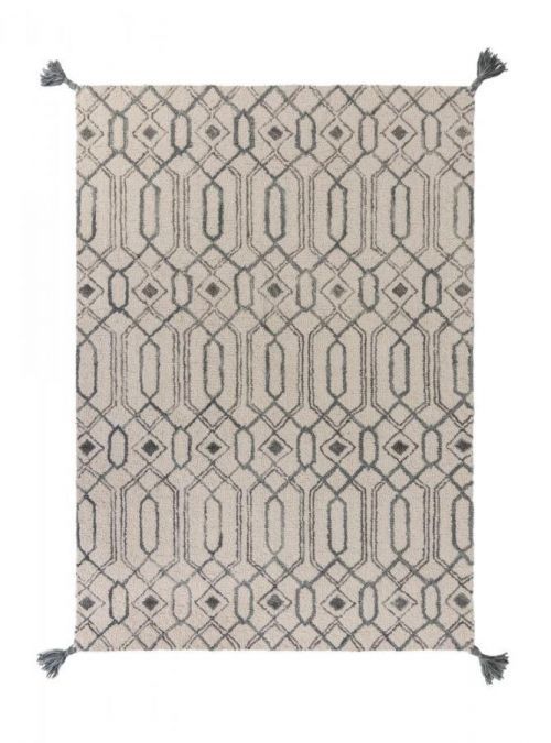 Flair Rugs koberce Kusový koberec Nappe Pietro Grey - 120x170 cm Šedá