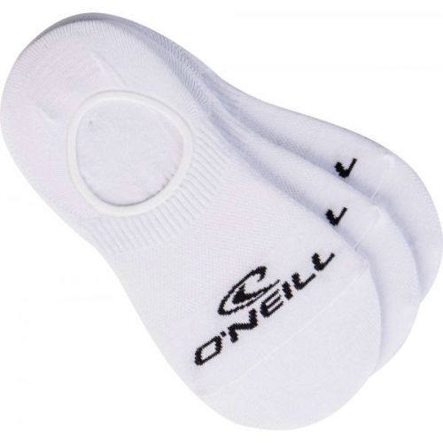 O'Neill FOOTIE 3PK bílá 39 - 42 - Unisex ponožky