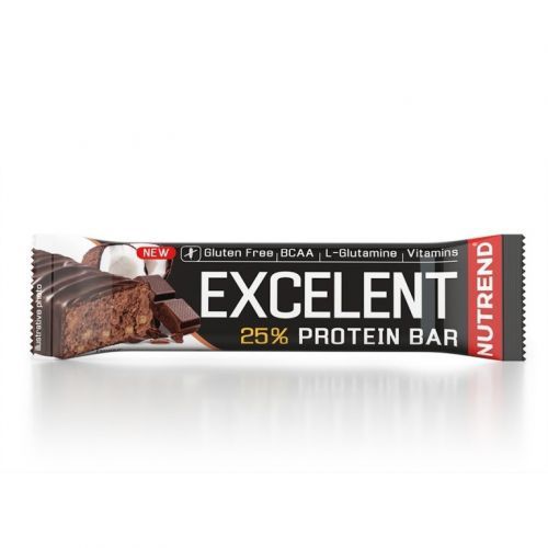 Nutrend Excelent Protein Bar 85 g čokoláda s oříšky