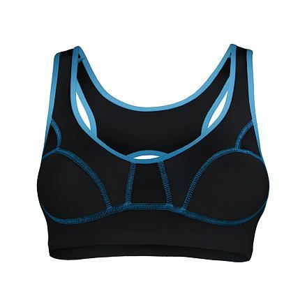 Podprsenka SENSOR LISSA černá/modrá - velikost 75B