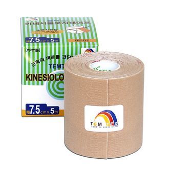 Tejpovací páska TEMTEX Kinesio Tape Classic 5 cm × 5 m bílá