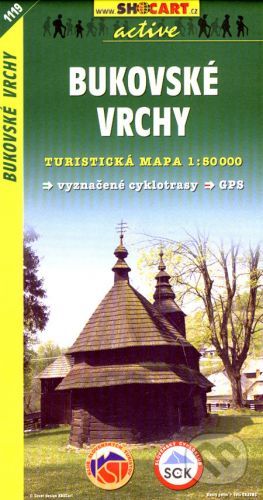 SHOCart 1119 Bukovské vrchy 1:50 000 turistická mapa