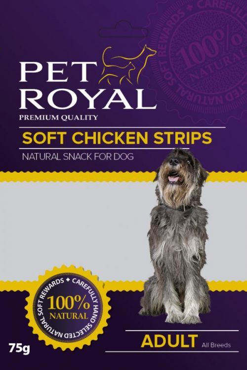 Pet Royal Dog Soft kuřecí nudličky 75g