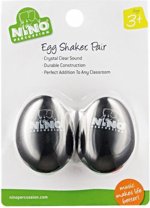 Nino NINO540BK-2 Egg Shaker Black