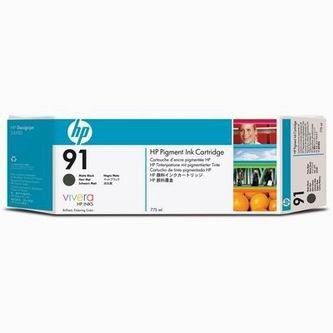 HP C9464A No. 91 Matte Black Ink Cart pro DJ Z6100, 775ml