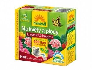 Hnojivo MINERAL krystalické na květy a plody+lignohumát 400g