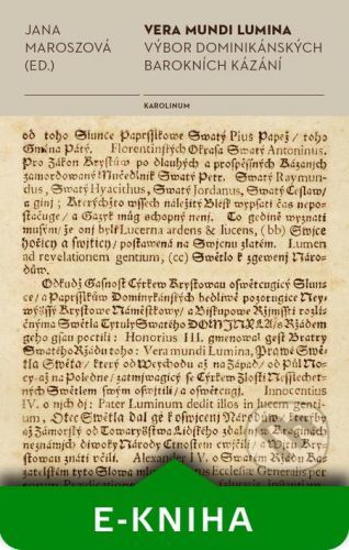 Maroszová Jana Vera mundi lumina