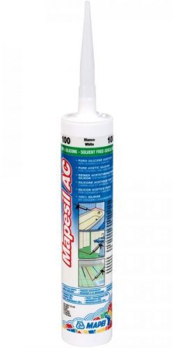 MAPESIL AC 103 Mapei spárovací těsnící hmota MĚSÍČNÍ BÍLÁ 310ml / 4810391IT