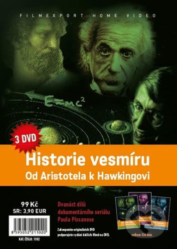 Historie vesmíru: Od Aristotela k Hawkingovi - komplet