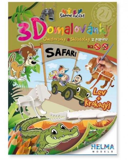 3D Omalovánky - Safari