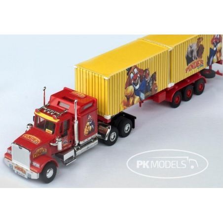 Monti Systém MS 1391 CIRQUE PINDER kontejner transport 1:48