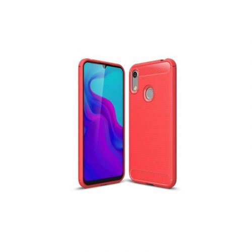 Silikonový obal CARBON pro Xiaomi Redmi Note 5A - červený