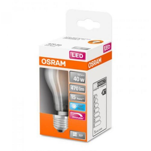 OSRAM OSRAM Classic A LED E27 5W 4 000 K matná stmívací