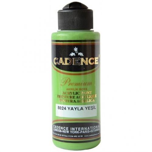 Cadence Premium akrylová barva / zelená 70 ml