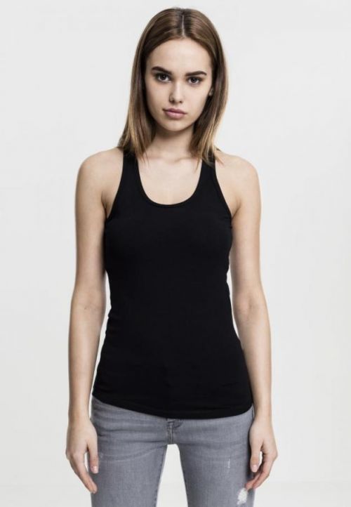 Ladies Jersey Tanktop black L