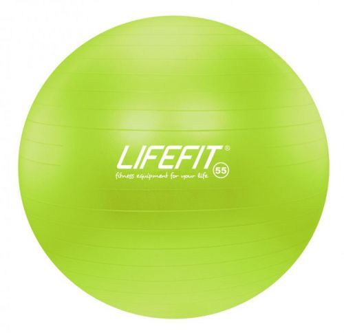 Gymnastický míč LIFEFIT ANTI-BURST 55 cm, zelený Lifefit