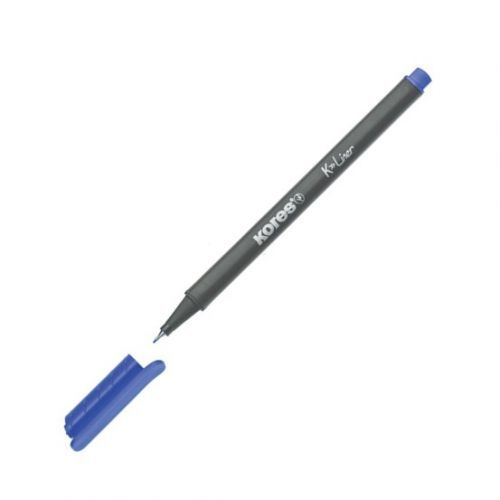 Kores K-LINER, šíře stopy 0,4 mm, modrá