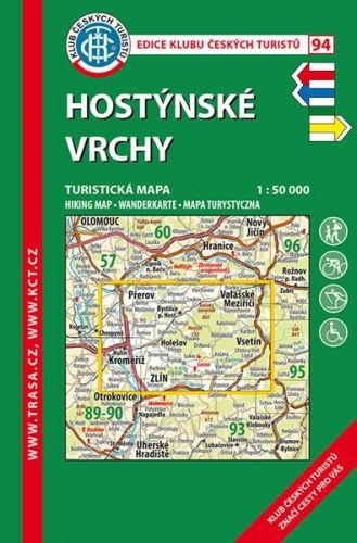 KČT 94 Hostýnské vrchy 1:50T