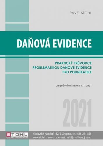 Daňová evidence 2021 - Pavel Štohl, Brožovaná