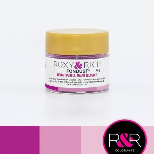 Prachová barva 4g světle fialová - Roxy and Rich