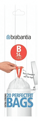 Sáčky do odpadkového koše B PerfectFit Brabantia 5 l 20 ks v roli