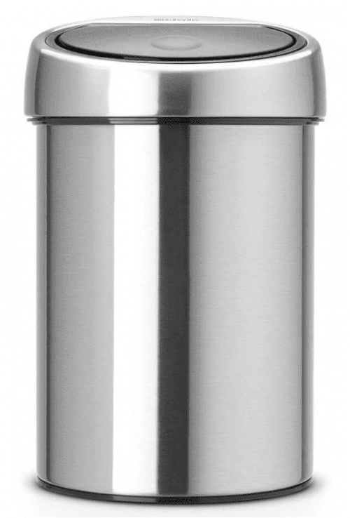 Dotykový odpadkový koš otiskuvzdorný Touch Bin Brabantia matný ocelový 3 l
