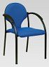Jednací čalouněná židle s kov. kostrou 2060 LEON N