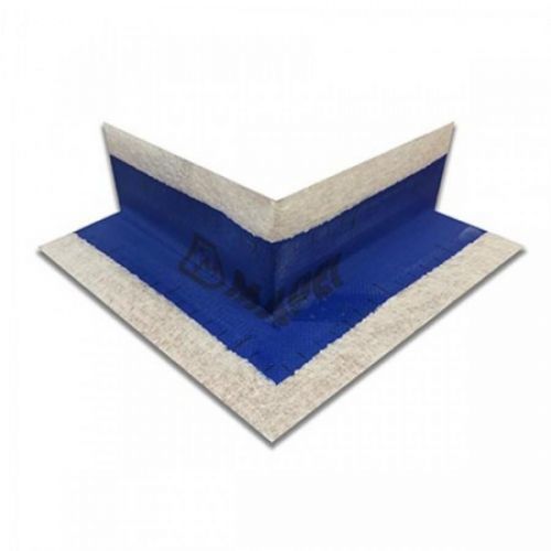 MAPEBAND Mapei Polyesterový pogumovaný pás, vnější roh, modrý / 795901