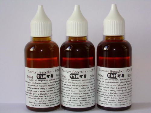 STEZA - Tinktura Benedikt - FORTE 50 ml.