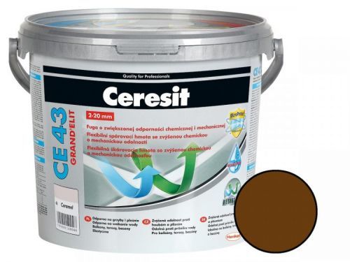 Spárovací hmota Ceresit CE43 5 kg chocolate (CG2WA) CE43558