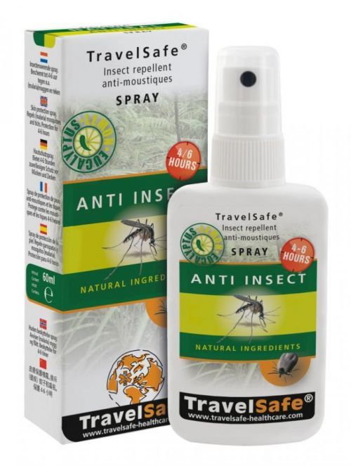 TravelSafe přírodní repelent Anti-Insect Spray 60 ml