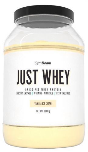 GymBeam Just Whey vanilková zmrzlina 2000g