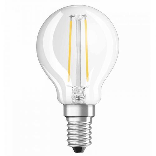 OSRAM OSRAM LED žárovka E14 kapka 2,5W 827 Retrofit čirá